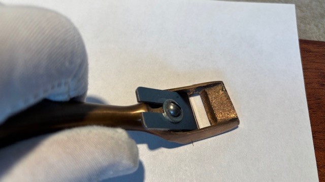 Woodworking Squirrel Tail Palm Plane Brass 6"