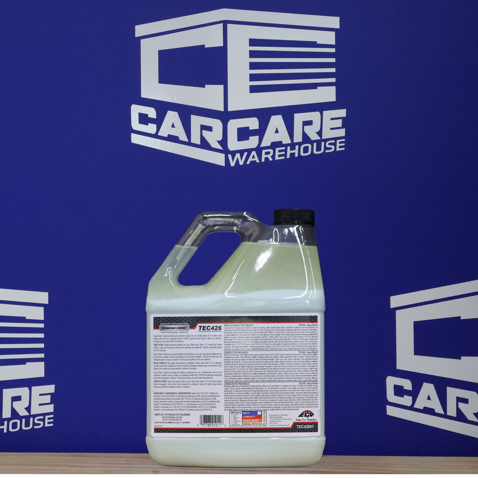 TEC AQUA GLOW WAX GALLON TEC426