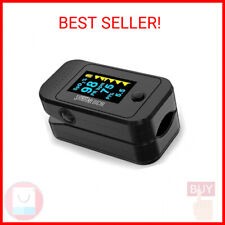Santamedical Dual Color OLED Pulse Oximeter Fingertip, Blood Oxygen Saturation M