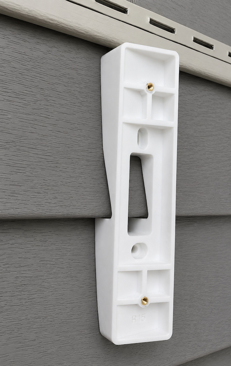 Ubiquiti UniFi G6 Pro Entry Doorbell Mounts for 4" - 5" Vinyl Siding (0º to 90º)