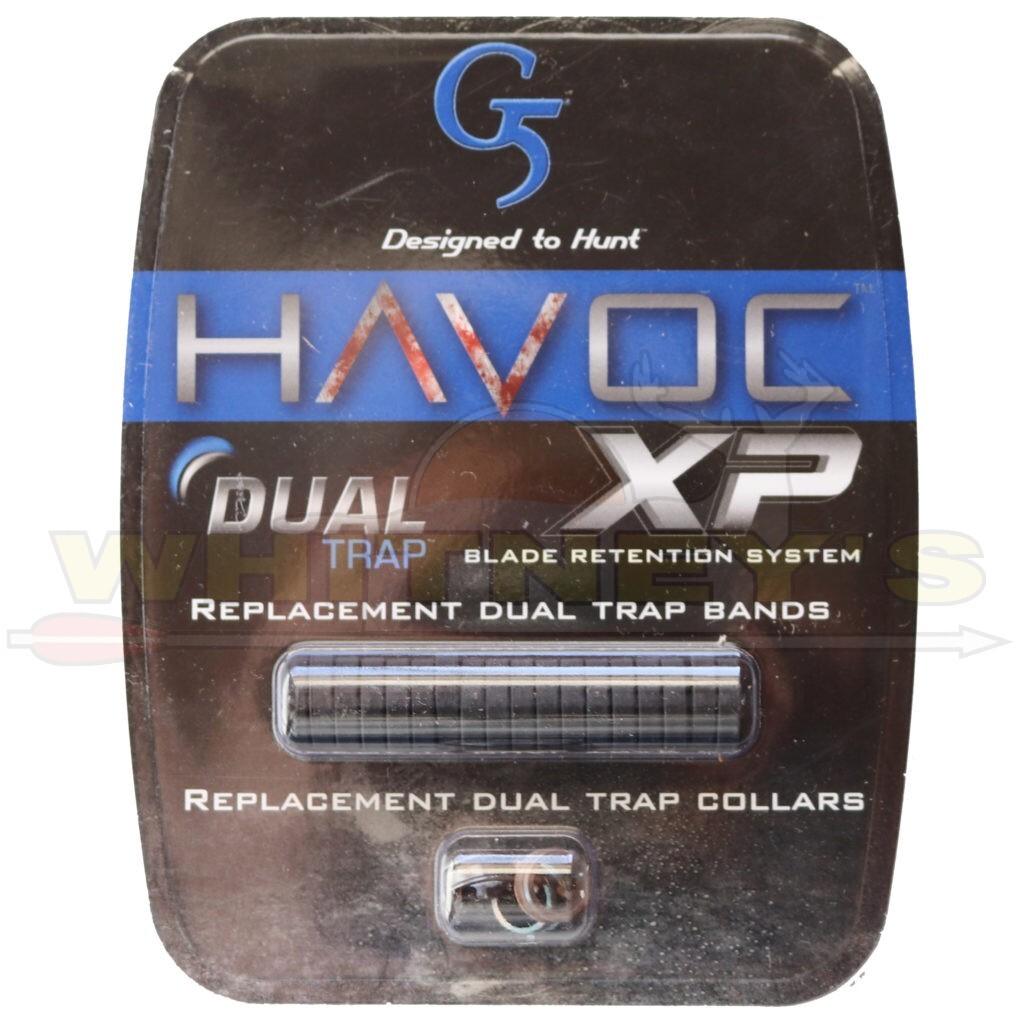 G5 Havoc XP DualTrap Replacement Collars - Black - 939