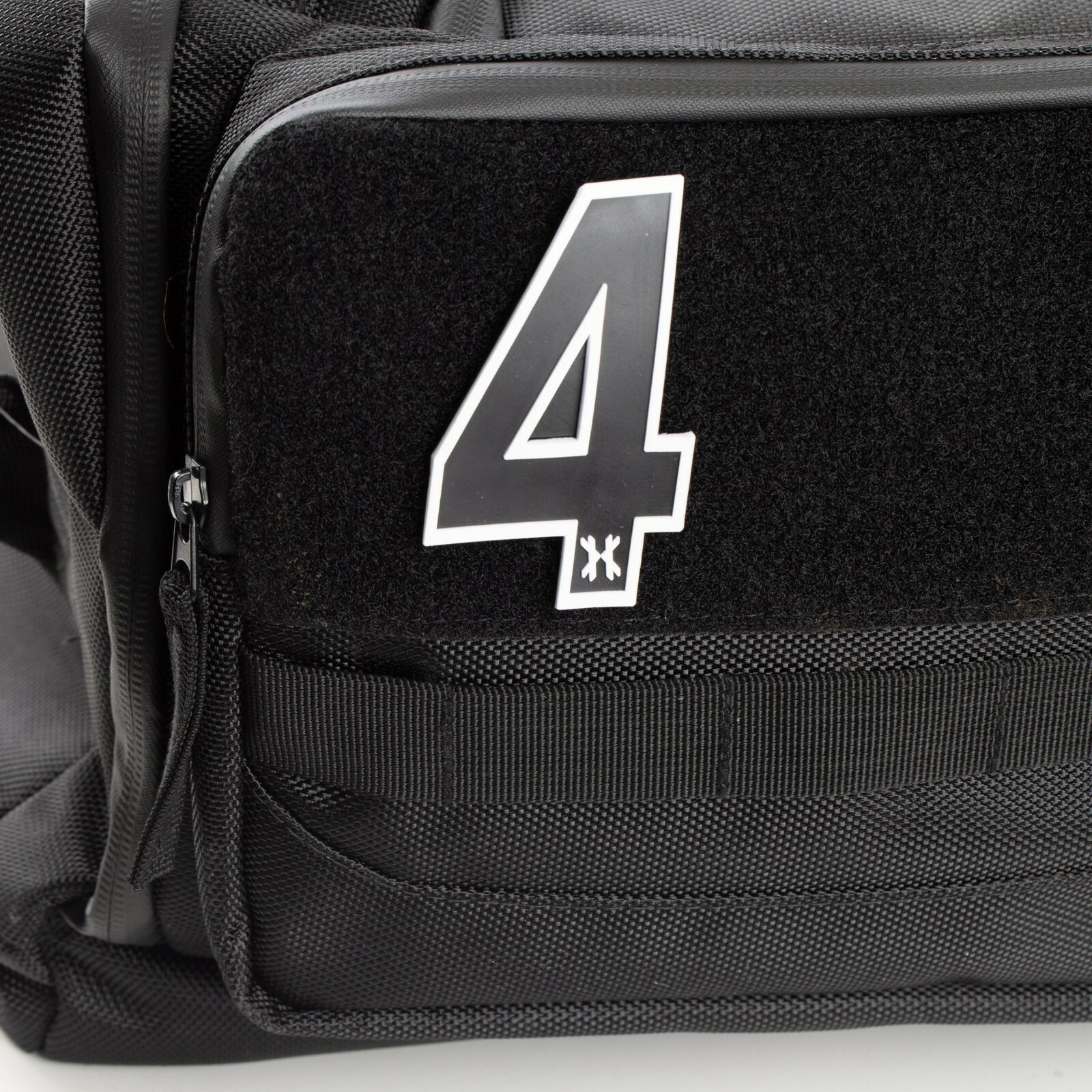 HK Army Rubber Number Patch W/ Hook + Loop - "4" - Paintball