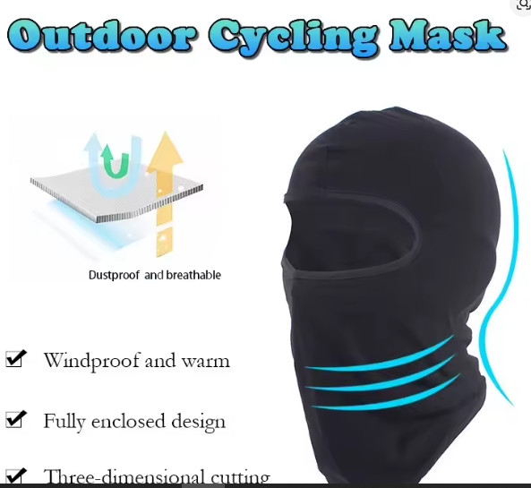 Tactical Balaclava Face Mask Summer Cooling Neck Gaiter Hiking Scarves Men Motor