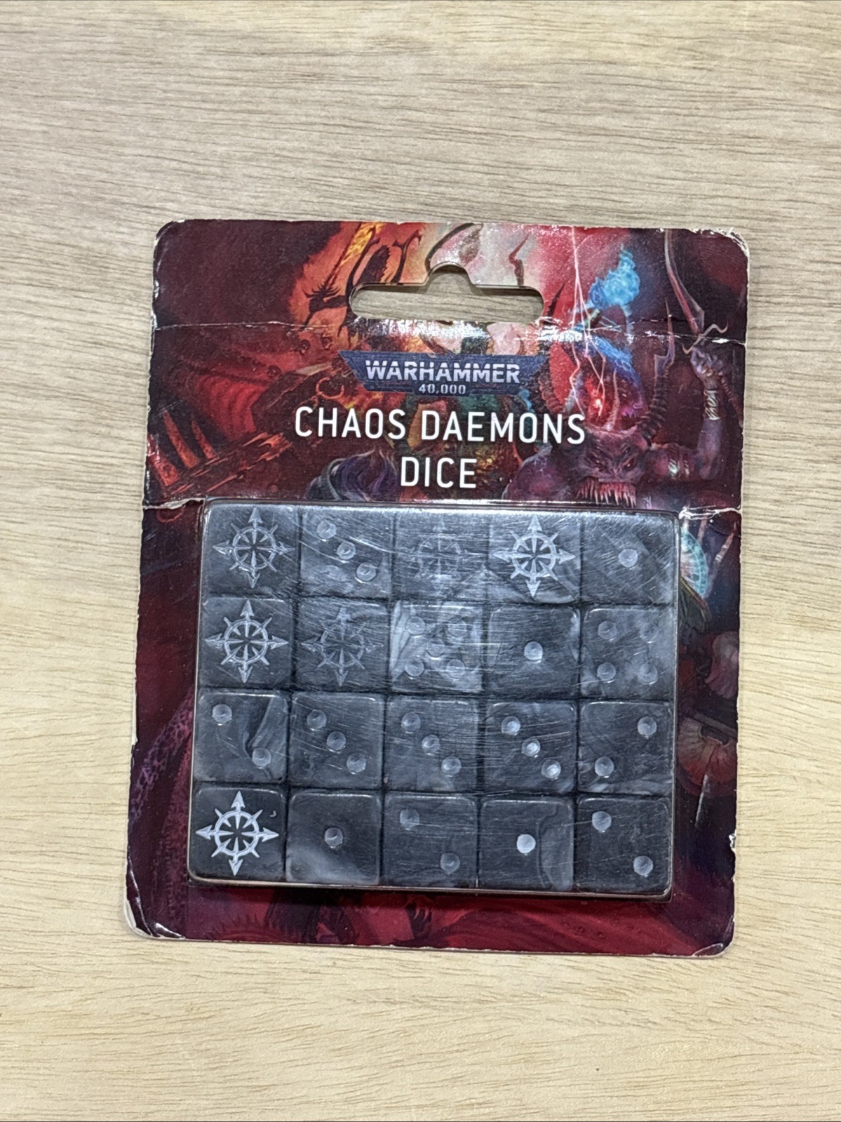 Warhammer 40K: Chaos Daemon Dice OOP