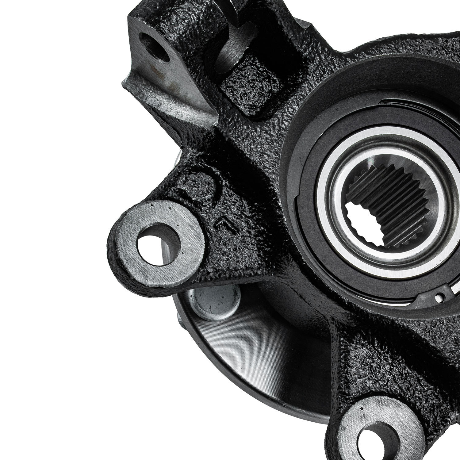 Front Left Steering Knuckle & Wheel Hub Bearing For 2006-2011 Ford Focus
