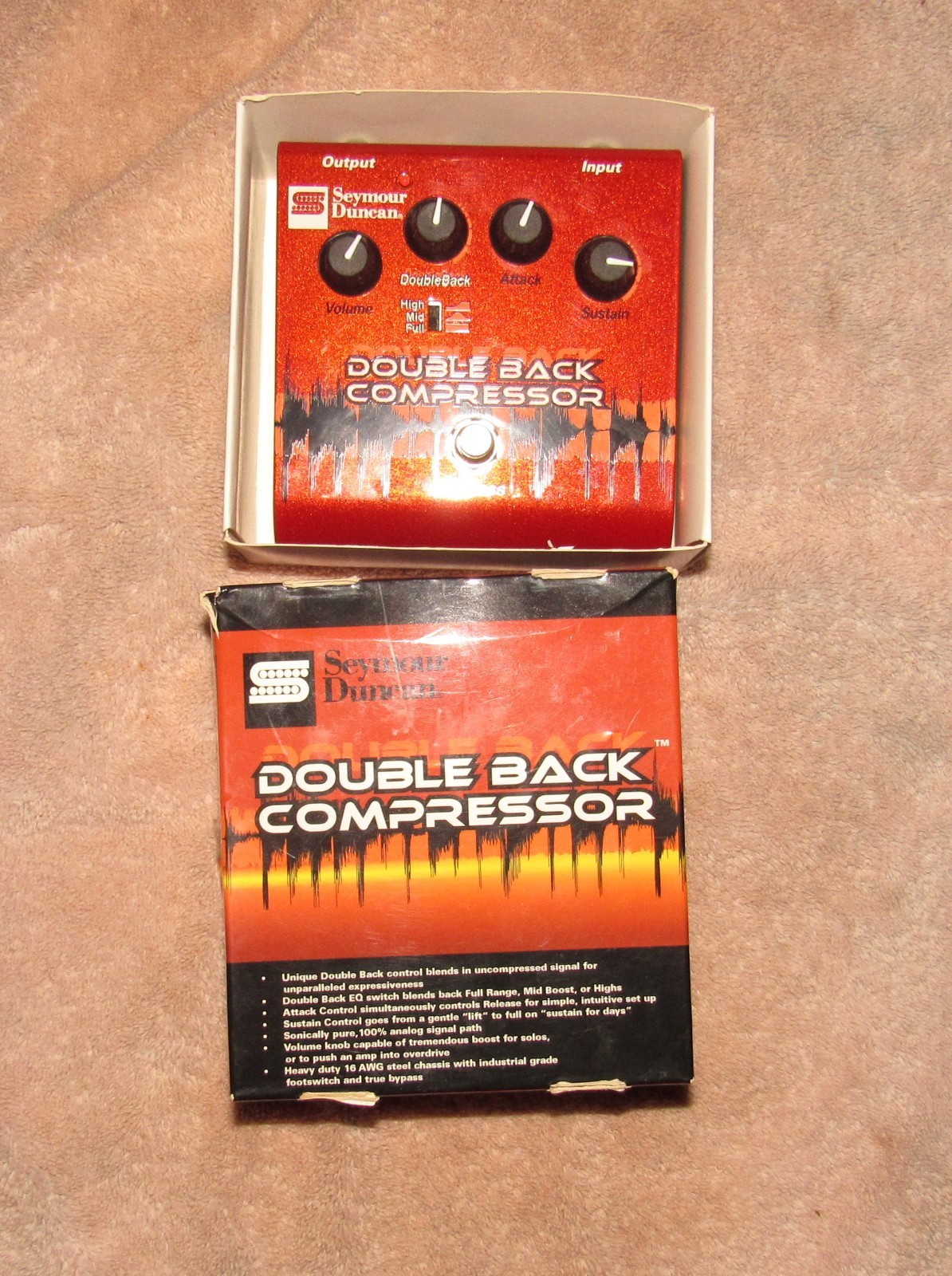 Seymour Duncan SFX 09 Double Back Compressor