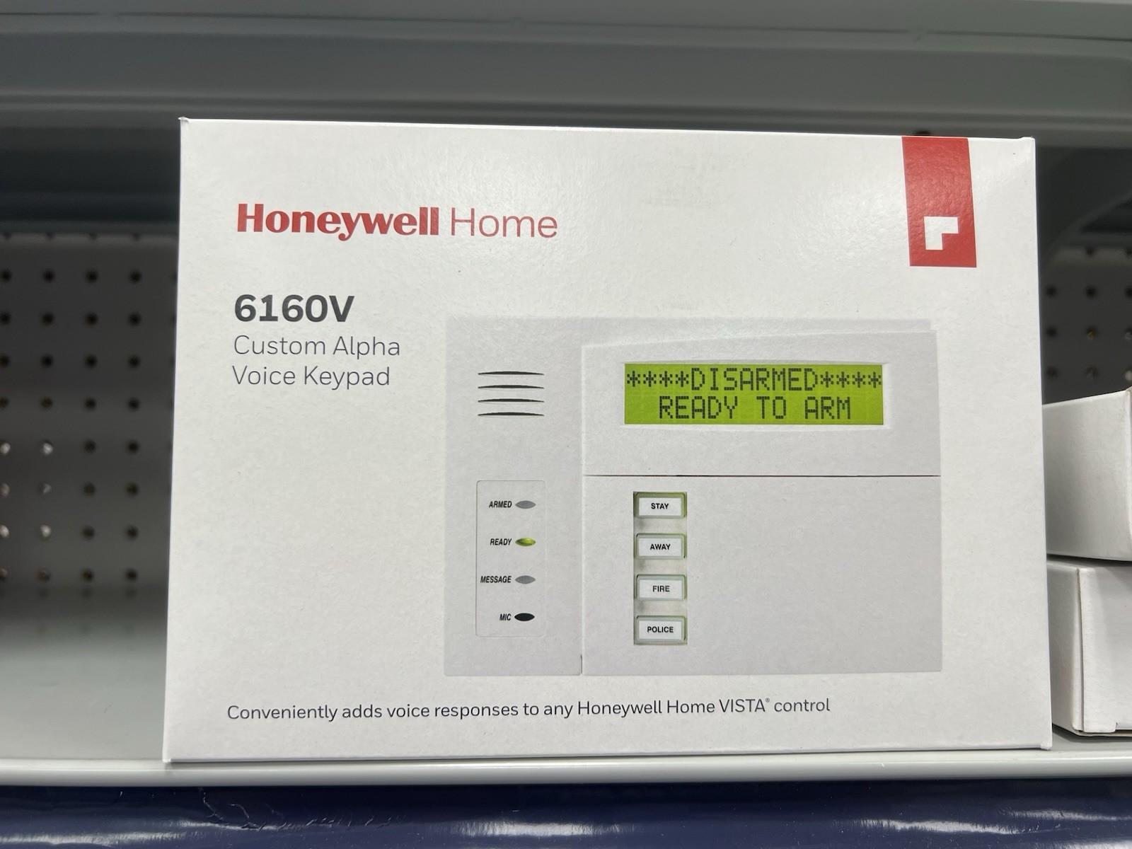 Brand NEW Honeywell Resideo 6160V Ademco Talking Alpha Display Keypad Sealed
