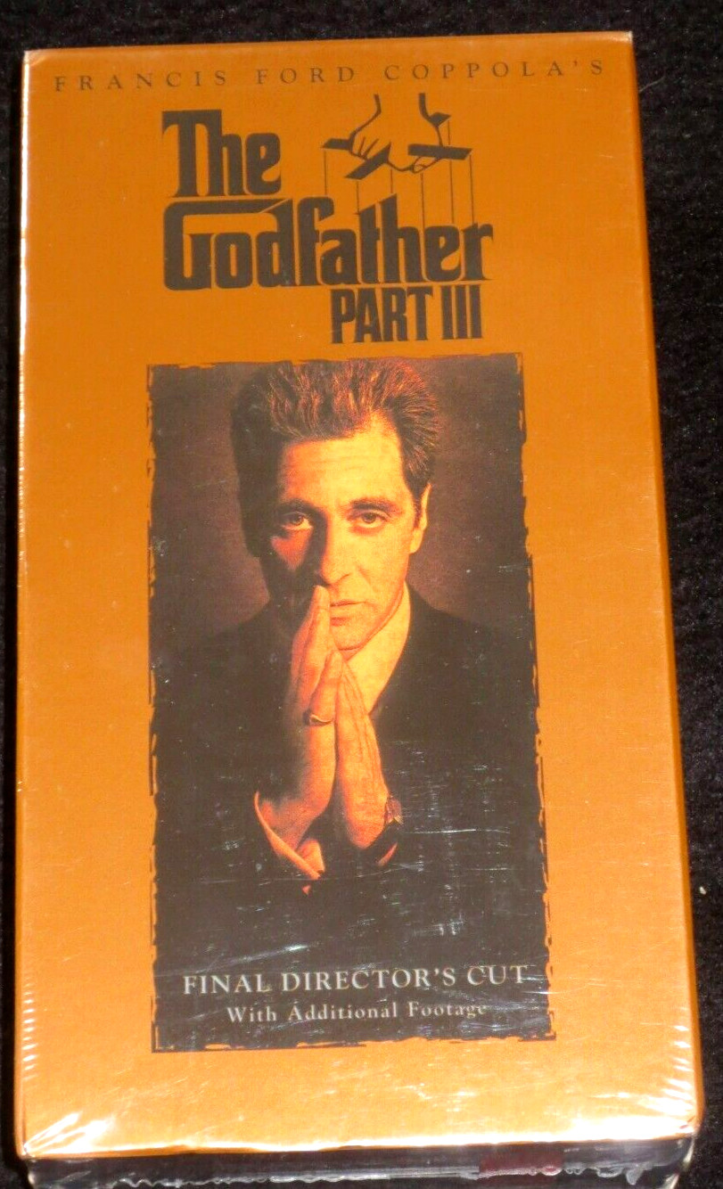 *****2 VHS SET******THE GODFATHER IIl*******NEAR MINT CONDITION*****
