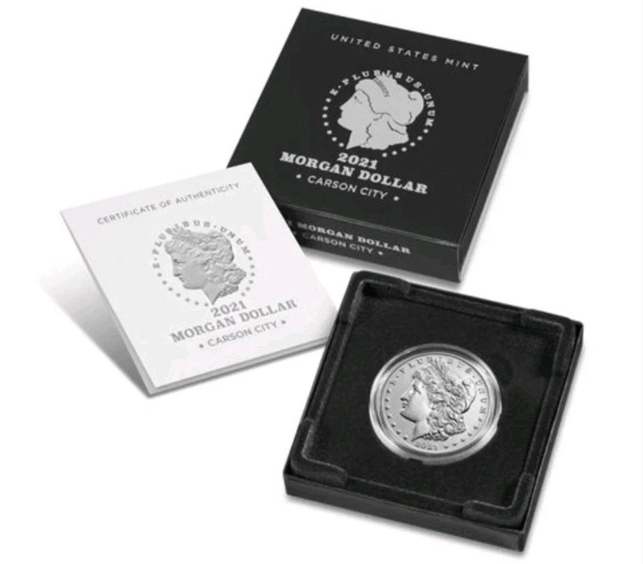 2021-CC MORGAN SILVER DOLLAR ~ BU UNCIRCULATED ~ ALL ORIG. MINT PACKAGING 21XC!