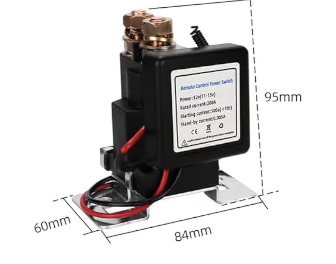 NEW Generic Wireless Remote Control Battery Relay Switch Car Starter Universal