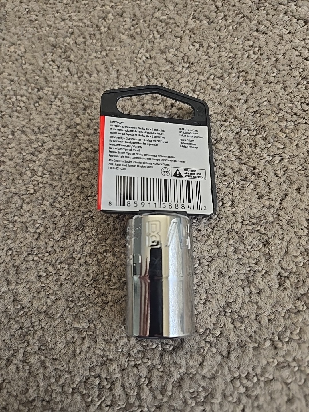 Craftsman CMMT47505 5/8" 12pt Socket 1/2" Drive