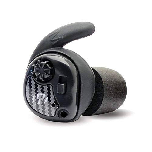 Wireless NRR25dB Electronic Sound Suppression Hearing Protection Earbuds Black