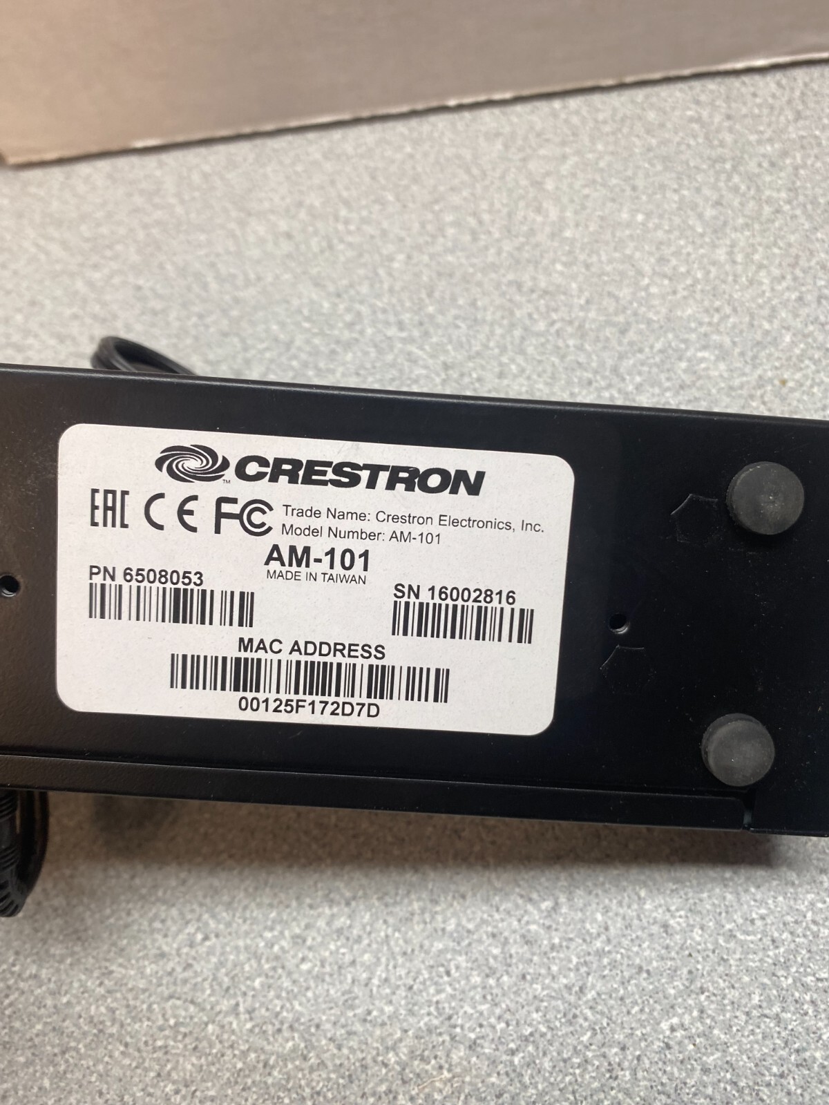 Crestron AM-101 Video Conversion with power adapter