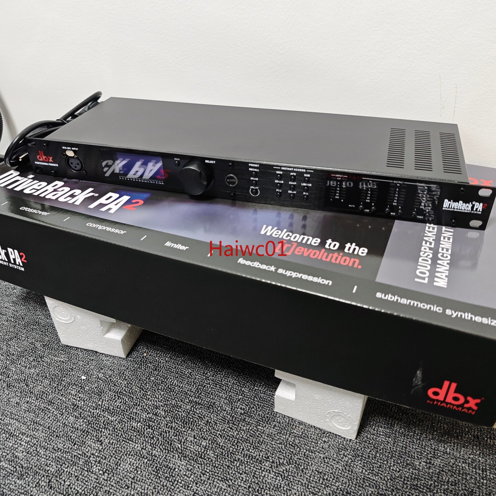 DBX DriveRack PA2 Complete Loudspeaker Management System PA2 USA