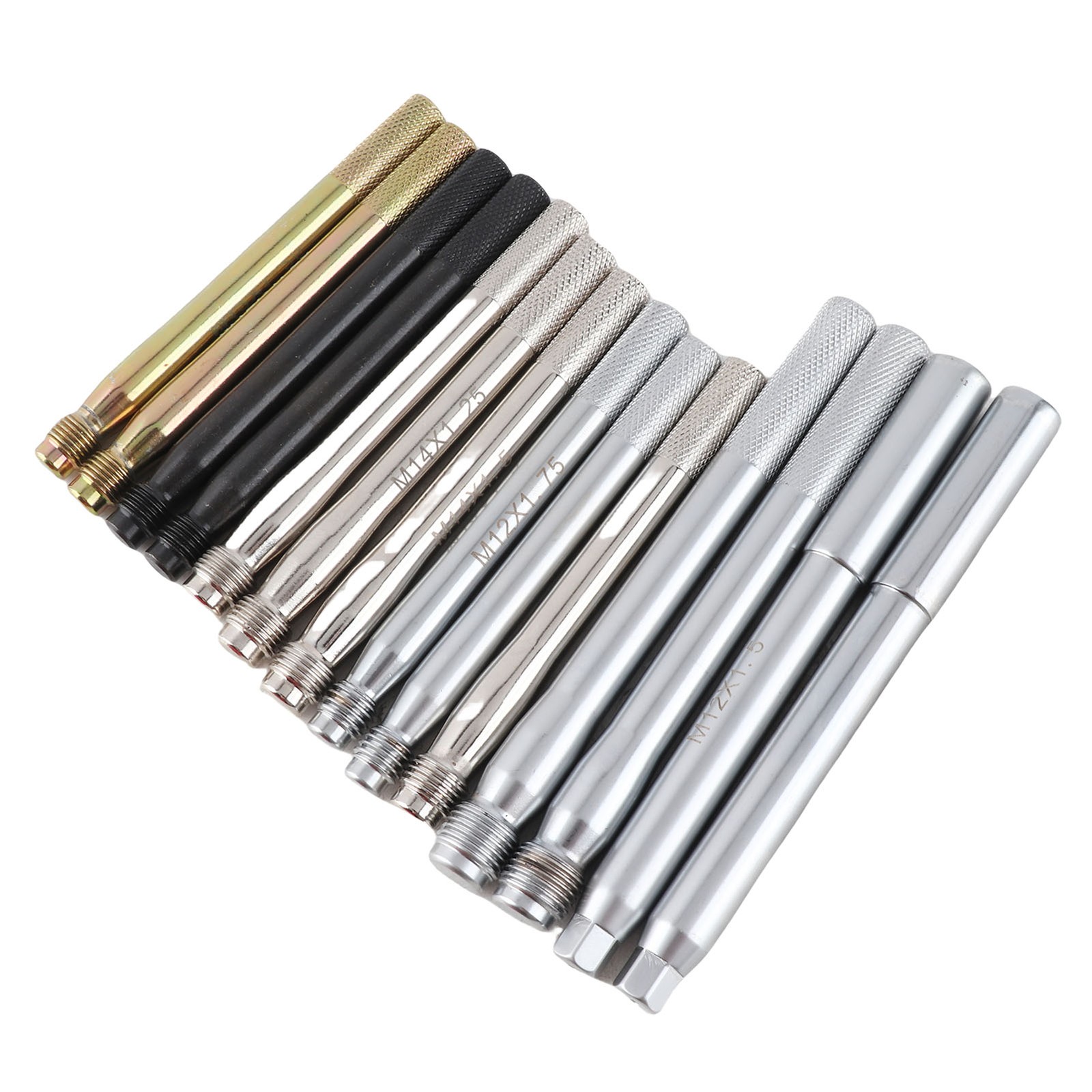 14 PCS Wheel Stud Alignment Pin Carbon Steel Wheel Alignment Balancing Guide
