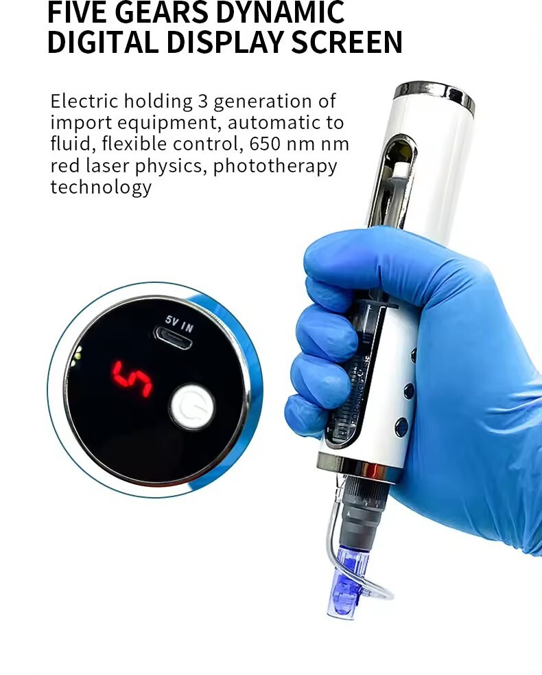Micro Pen Wrinkle Removal Skin Rejuvenation Machine 9/12/24/36/42 Pins Anti-Age