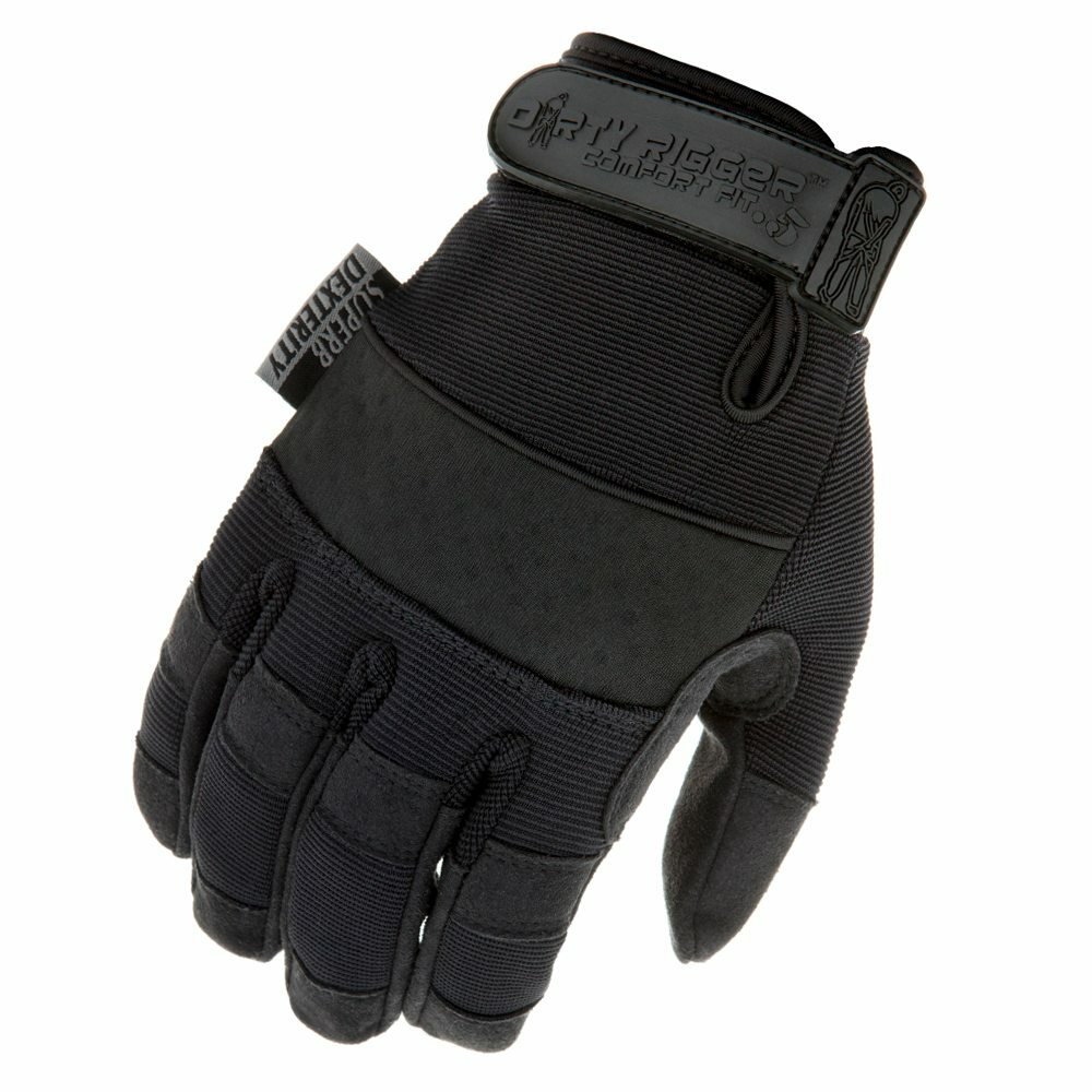 Comfort Fit 0.5 Super-Light, Incredible Dexterity Gloves By Dirty Rigger XXL 2XL