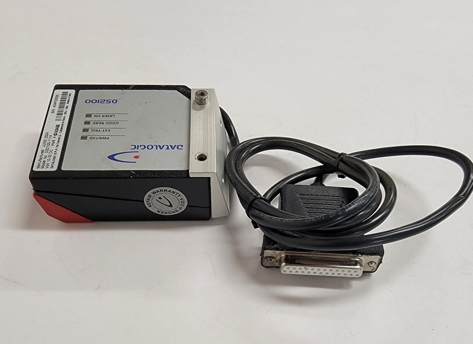 DATALOGIC DS2100-1114 LASER BARCODE SCANNER.
