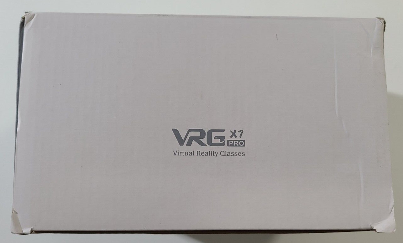 VRG Pro X7 Virtual Reality Glasses, Black