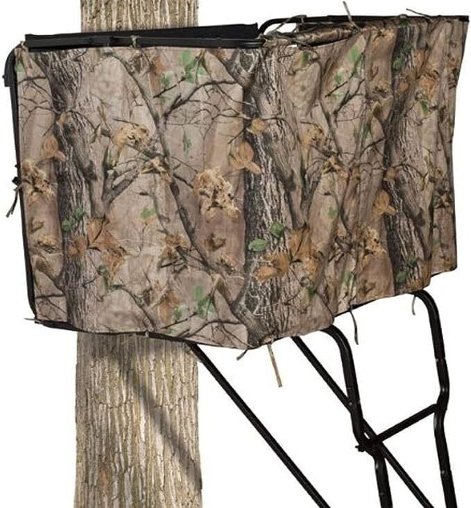 Muddy Camo Camouflage Treestand Deluxe Universal Hunting Blind Kit - CA100