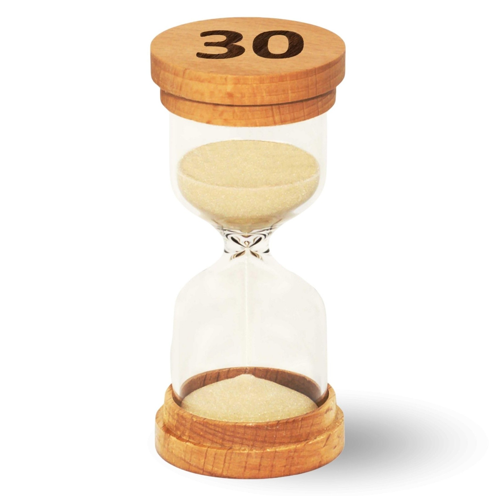 Sand Hourglass Timer - Glass Sand Clock Minutes - Modern Hourglass Watch with...