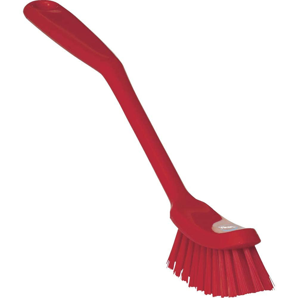 - Fine Dish Brush - Heavy-Duty, Narrow, Slip-Resistant Cleaning Brush, Polypropy