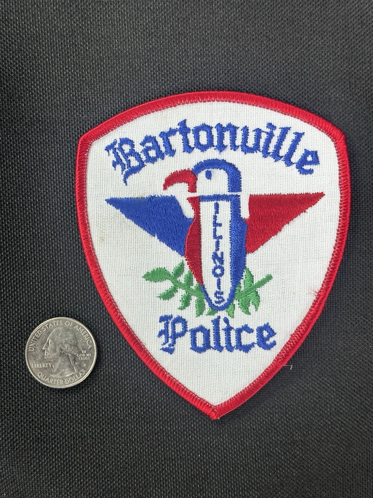 Bartonville Illinois Police Patch - New Condition