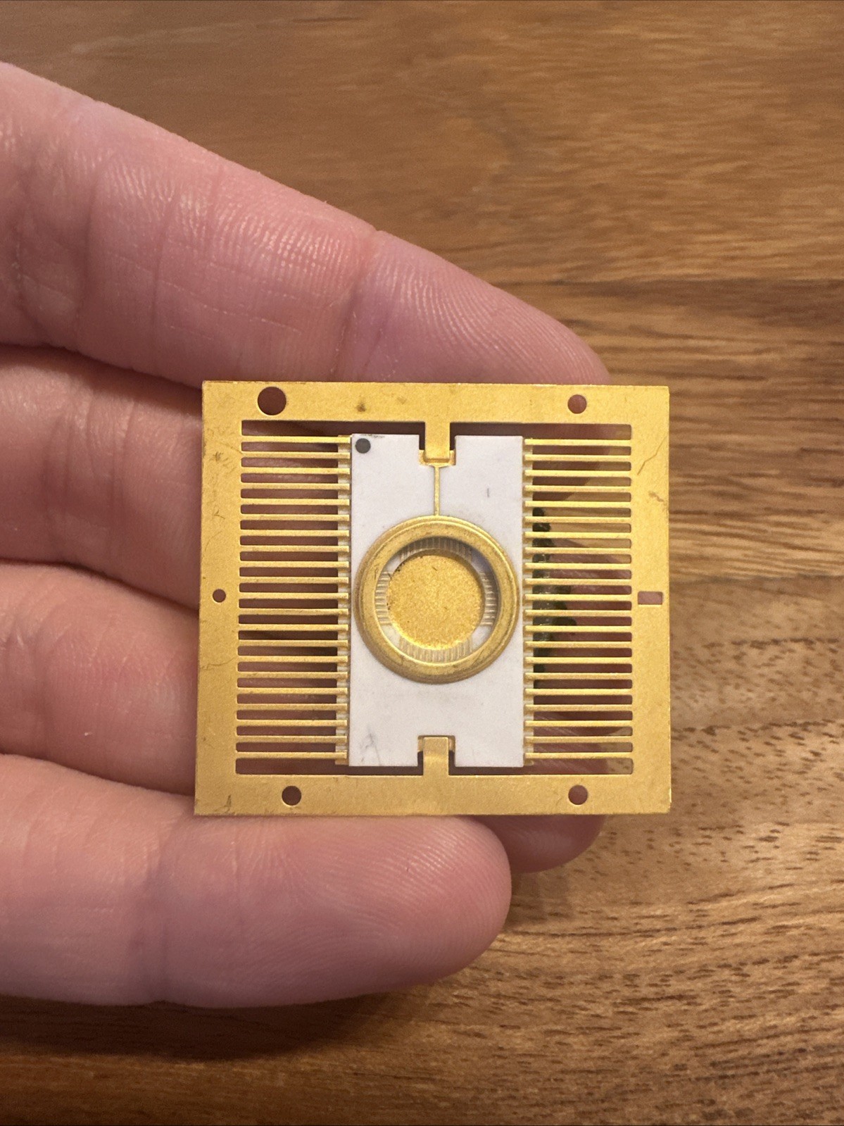 Vintage Unfinished Ceramic Integrated Circuit Housing
