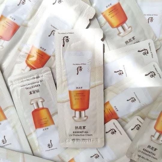 The history of Whoo Essential UV Protective Cream 1ml x 40 Pcs SPF50+ PA++++