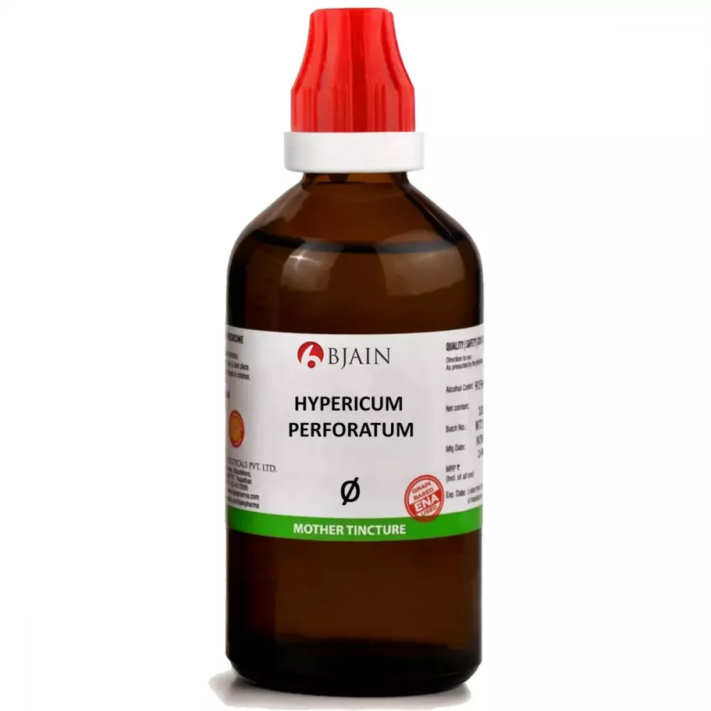 BJain Homaopathic Hypericum Perforatum Mother Tincture Q (100ml)