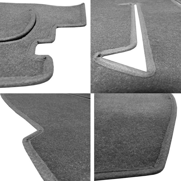 Fit 2000-2004 TOYOTA TUNDRA DASH COVER MAT DASHBOARD PAD / CHARCOAL GREY