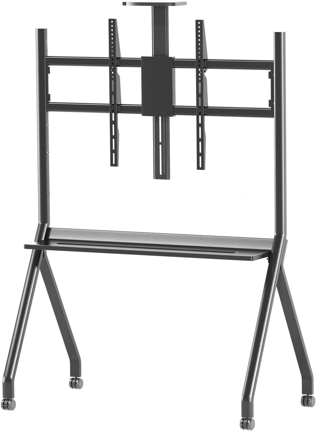 Mobile Smart Board Stand for 55"-86" Interactive Whiteboard with Lockable Wheels