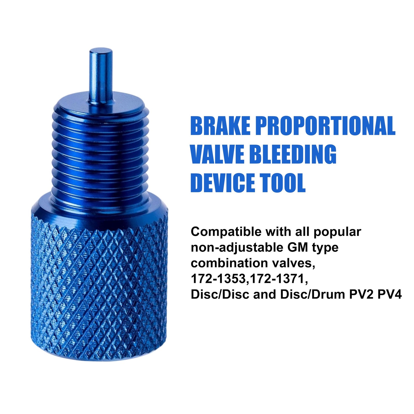 ZIMISI Brake Proportioning Valve Bleeder Tool, Drum Brake Tool Compatible wit...