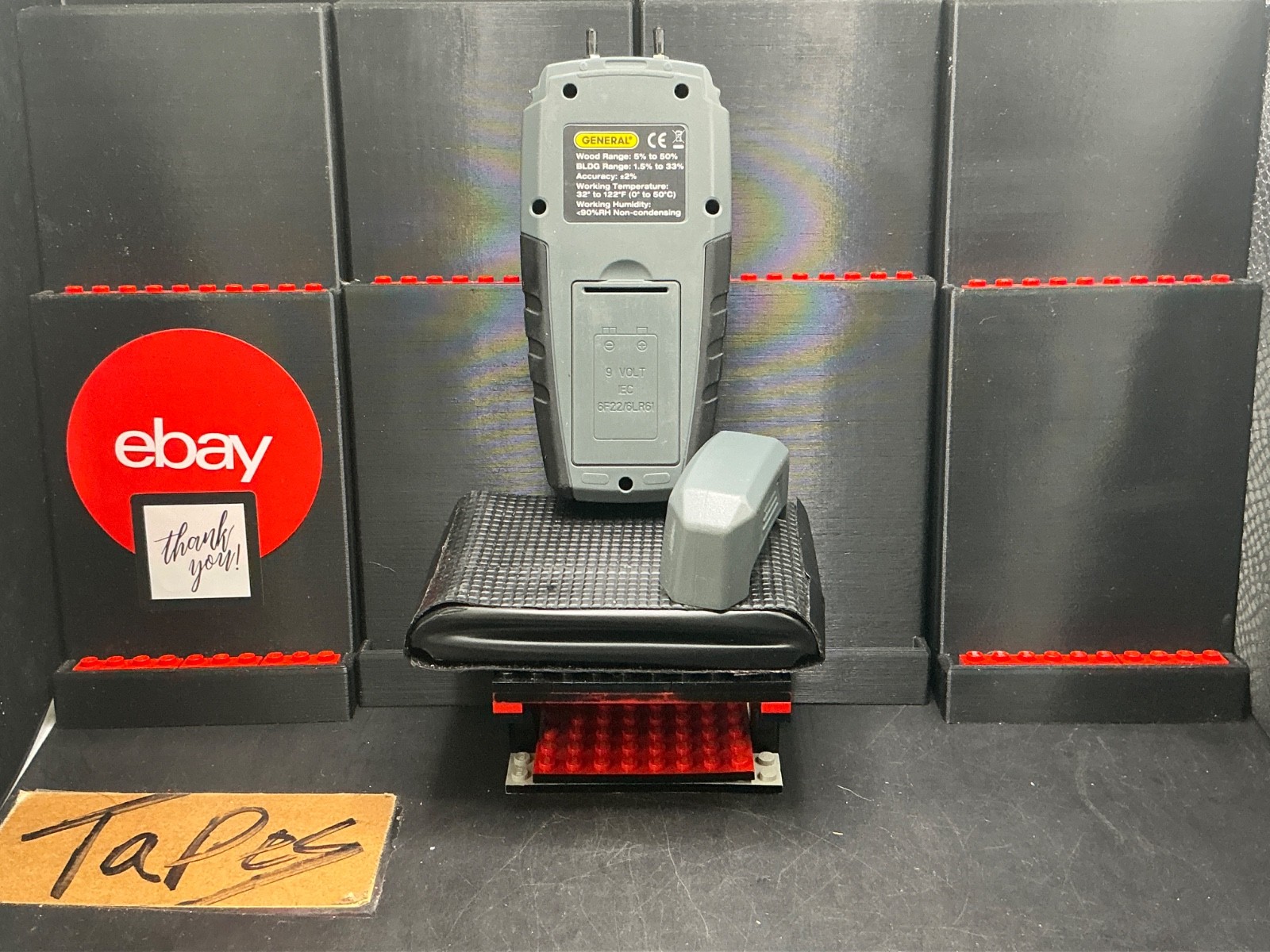 GENERAL pin type Digital Moisture Meter w/ L D Screen used lightly 📦