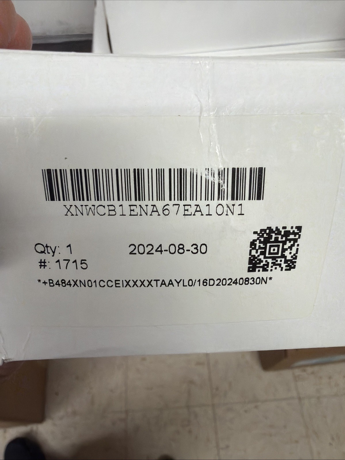 CURBELL #1715 / West-com PILLOW SPEAKER/TV CONTROLLER RJ45 Connector