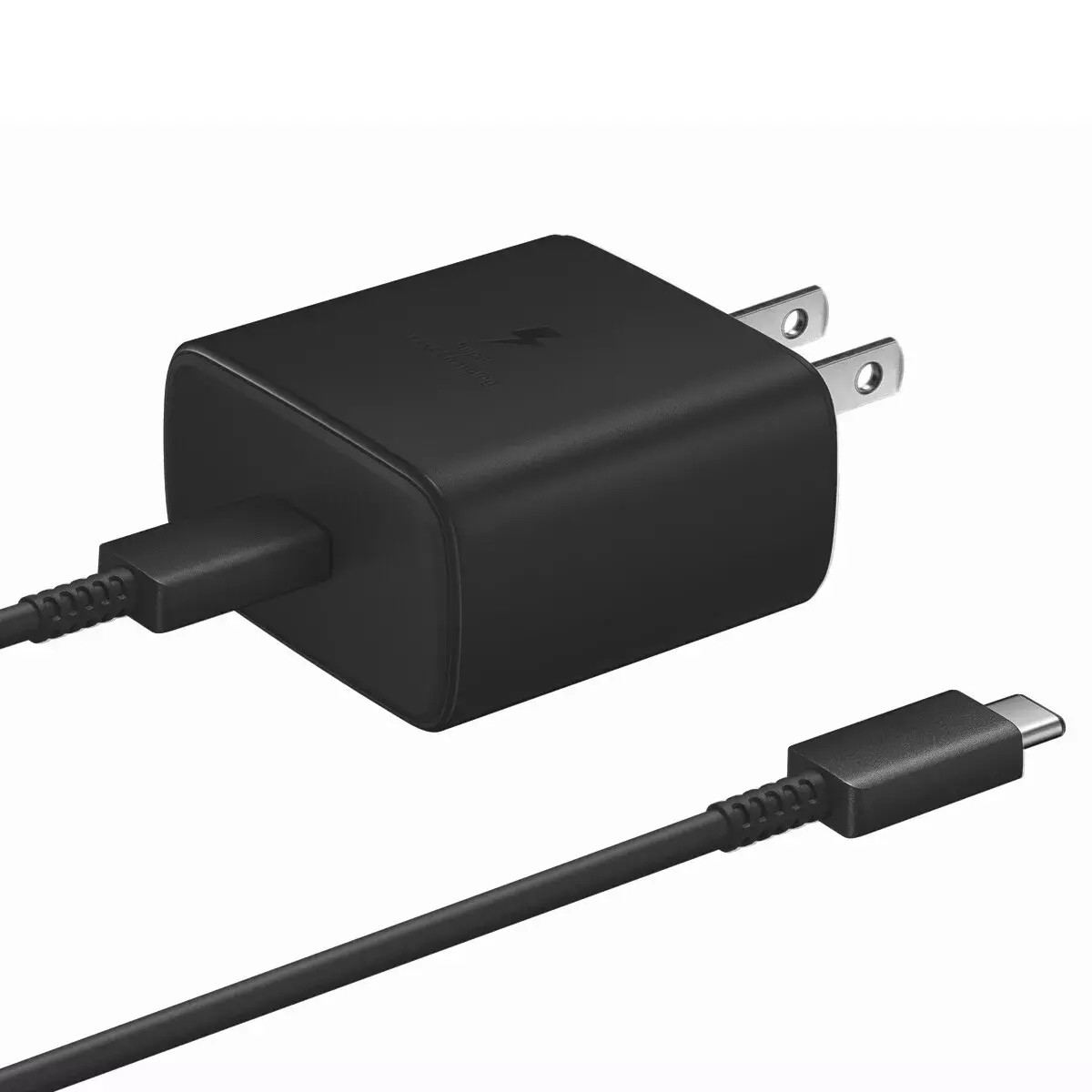 Universal 6FT USB-C Cable 45W Super Fast Wall Charger Plug for Samsung Huawei
