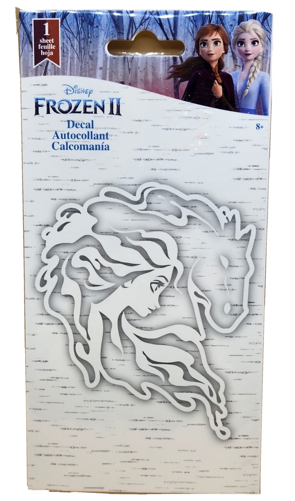 Disney Frozen 2 Car Decal SandyLion Sticker 4"X8" NEW