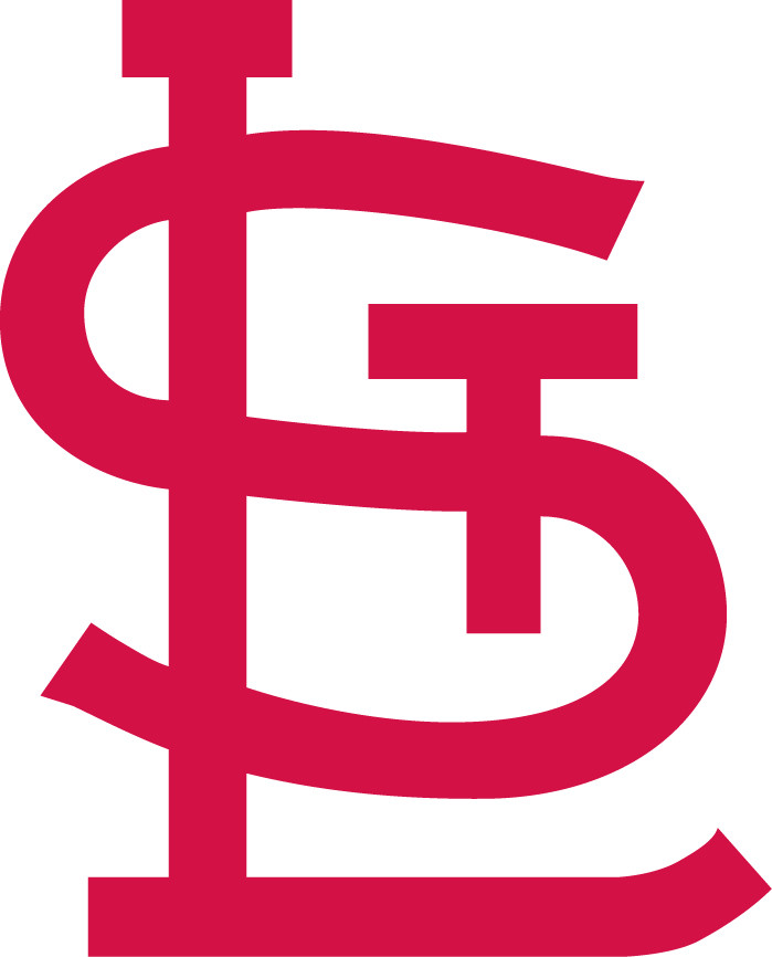 St Louis Cardinals STL logo 3" Red or White Vinyl Decal Truck Car Window