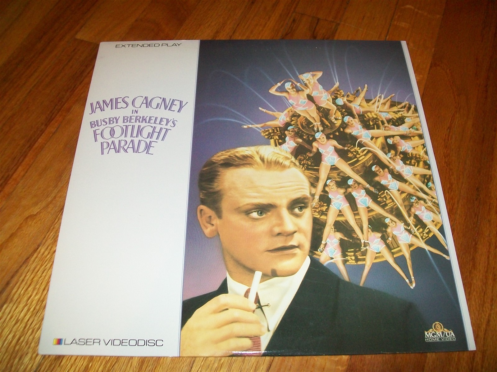 FOOTLIGHT PARADE Laserdisc LD EXCELLENT CONDITION VERY RARE JAMES CAGNEY STARS!