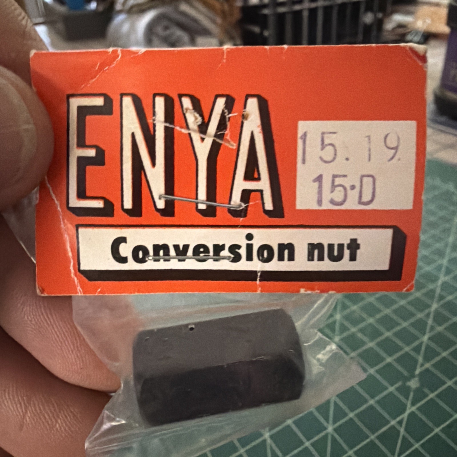 Enya Conversion Nut 15,19,15D Part Number B