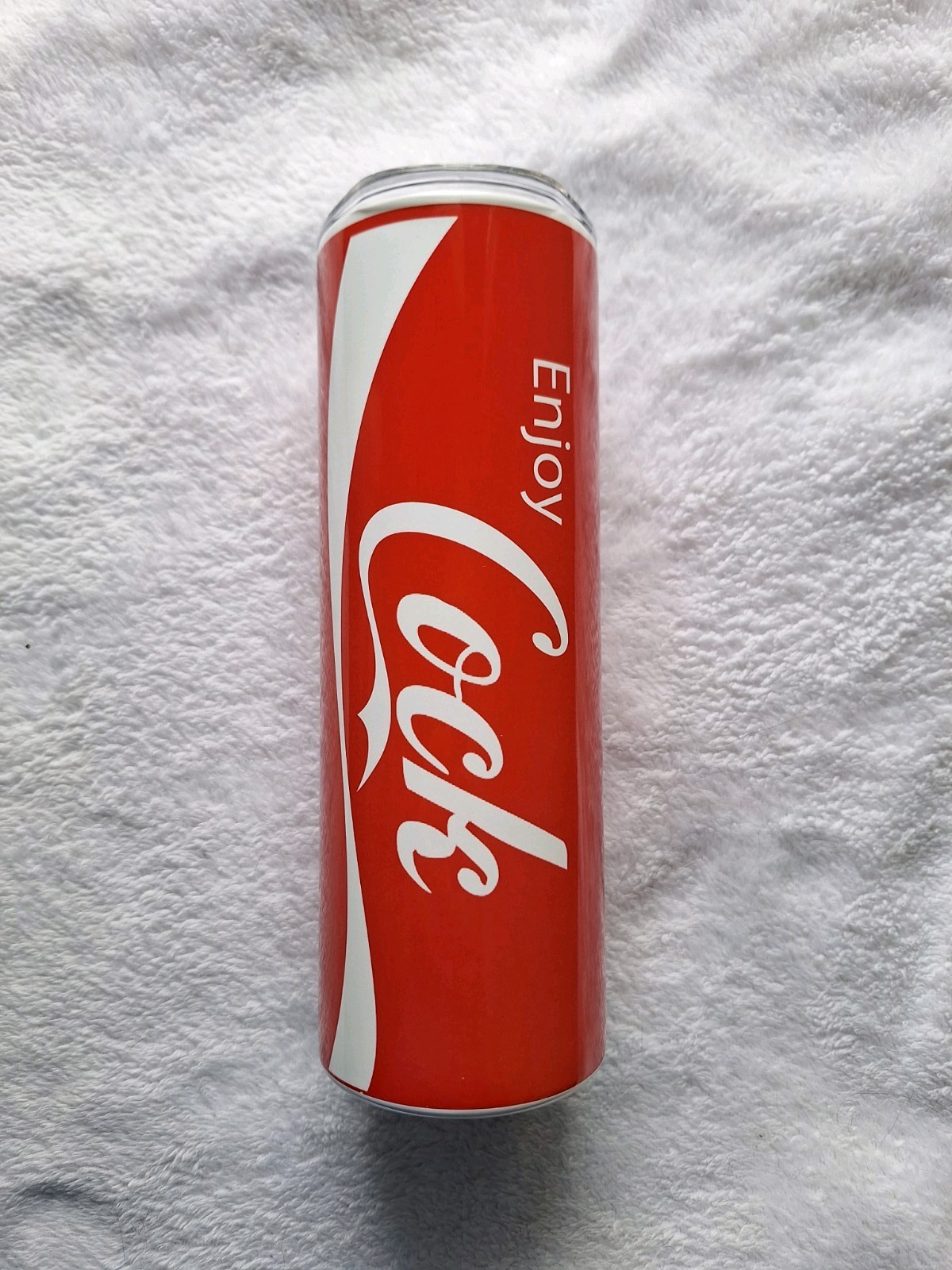 20 Oz Stainless Steel Tumbler Funny Adult Humor Enjoy Cock Coke Style Cup