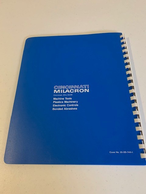 Cincinnati Milacron Technical Manual for Acraread L & LS Tape Reader