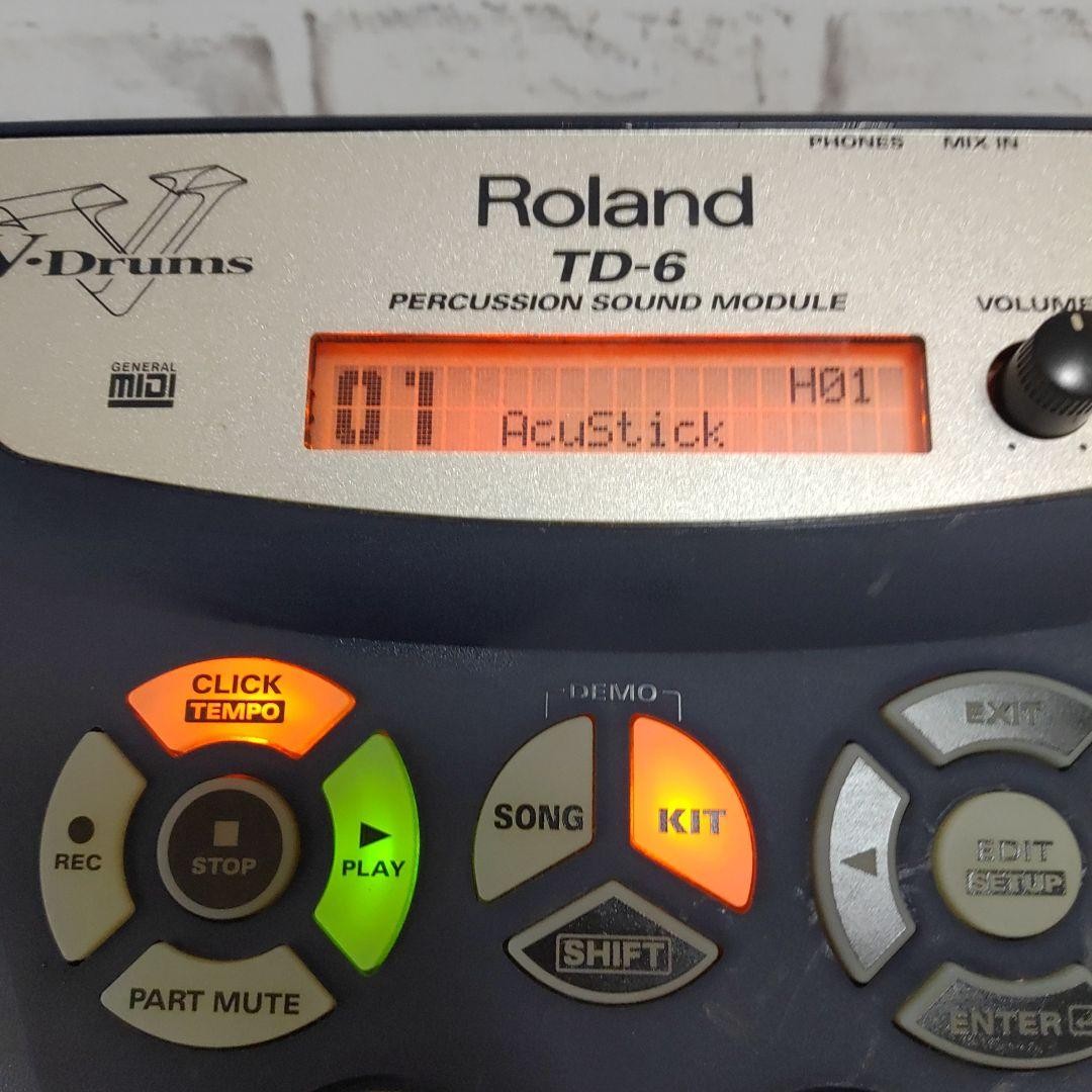 Roland TD-6 module V-drum controller 218557