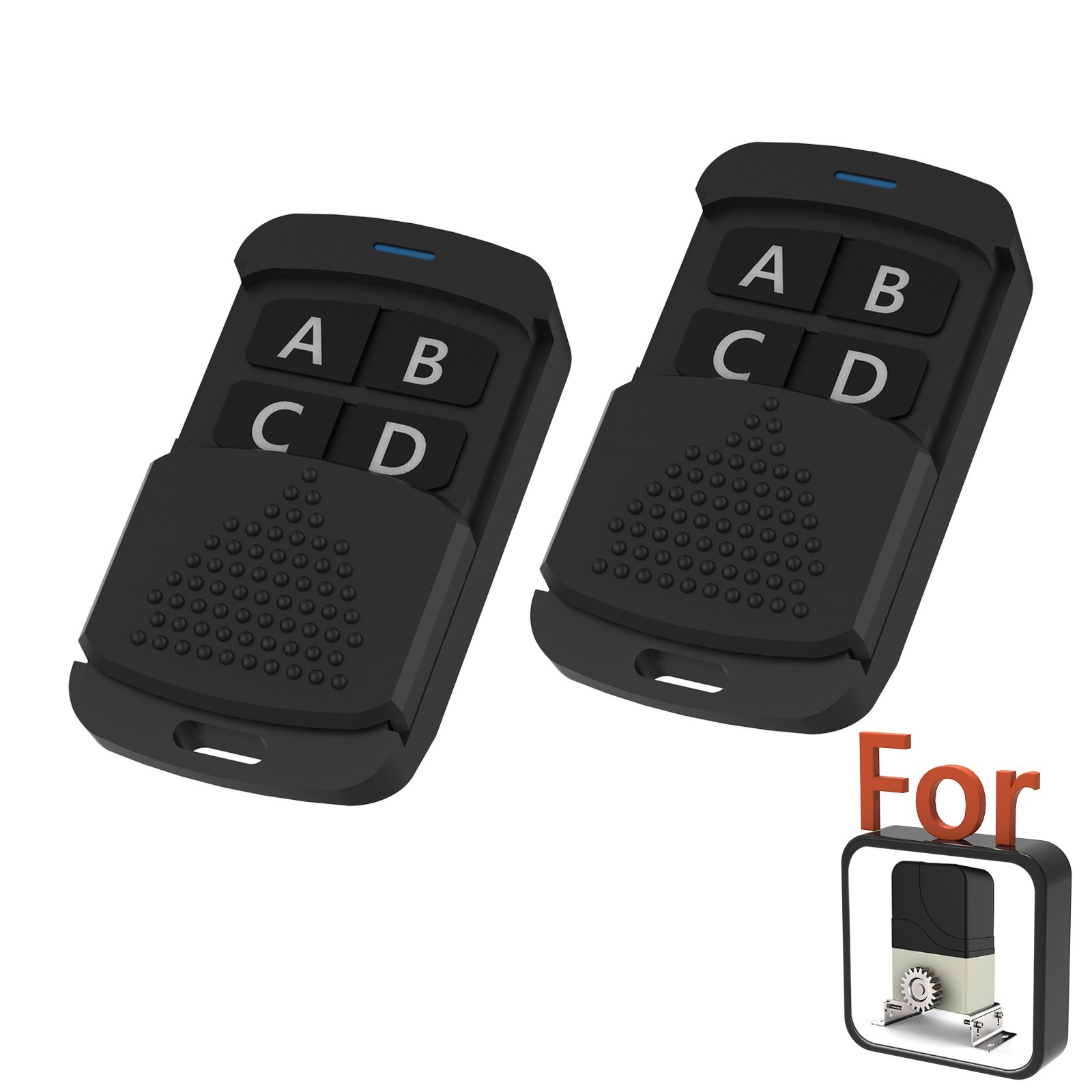 Blütezeit Remote Control for ME-MJ Series Sliding Gate Opener (433.92MHz) 2pcs