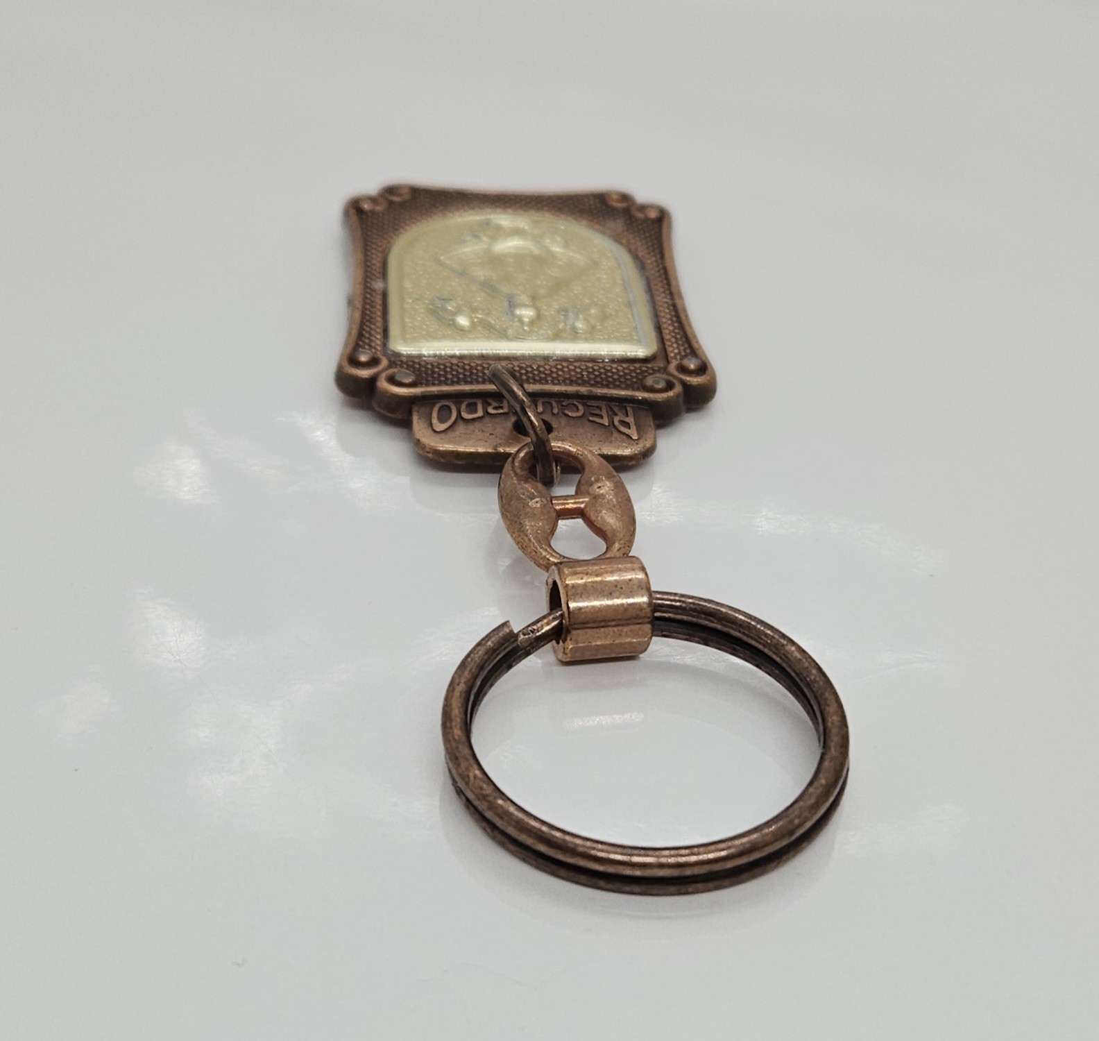 Recuerdo Metal Key Chain Key Double Sided