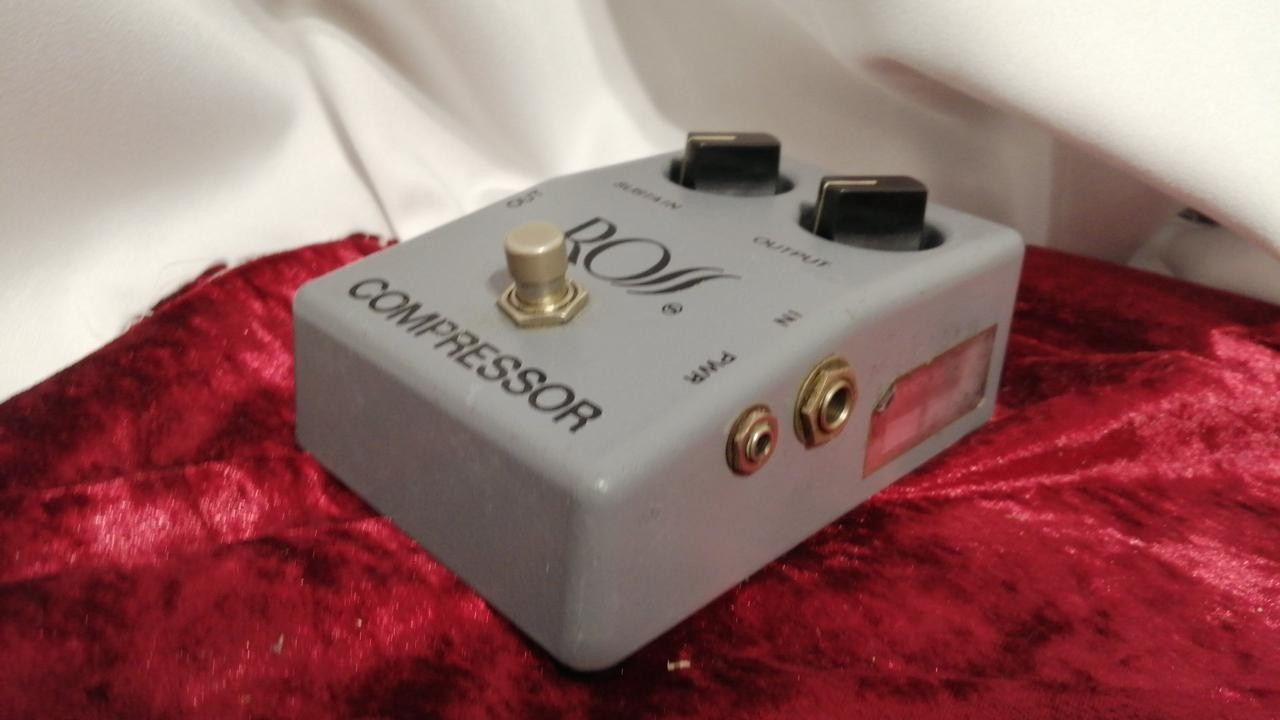 ROSS Compressor Vintage 1978 Version Effect Pedal with CTS Pot & CA3080E