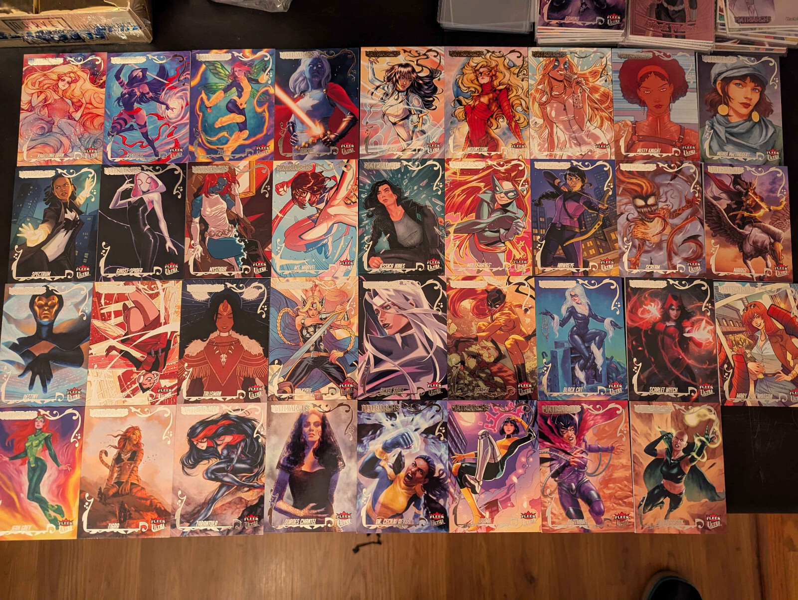 2024 Matriarchs of Marvel YOU PICK Singles Base/Blue/Silver Spectrum