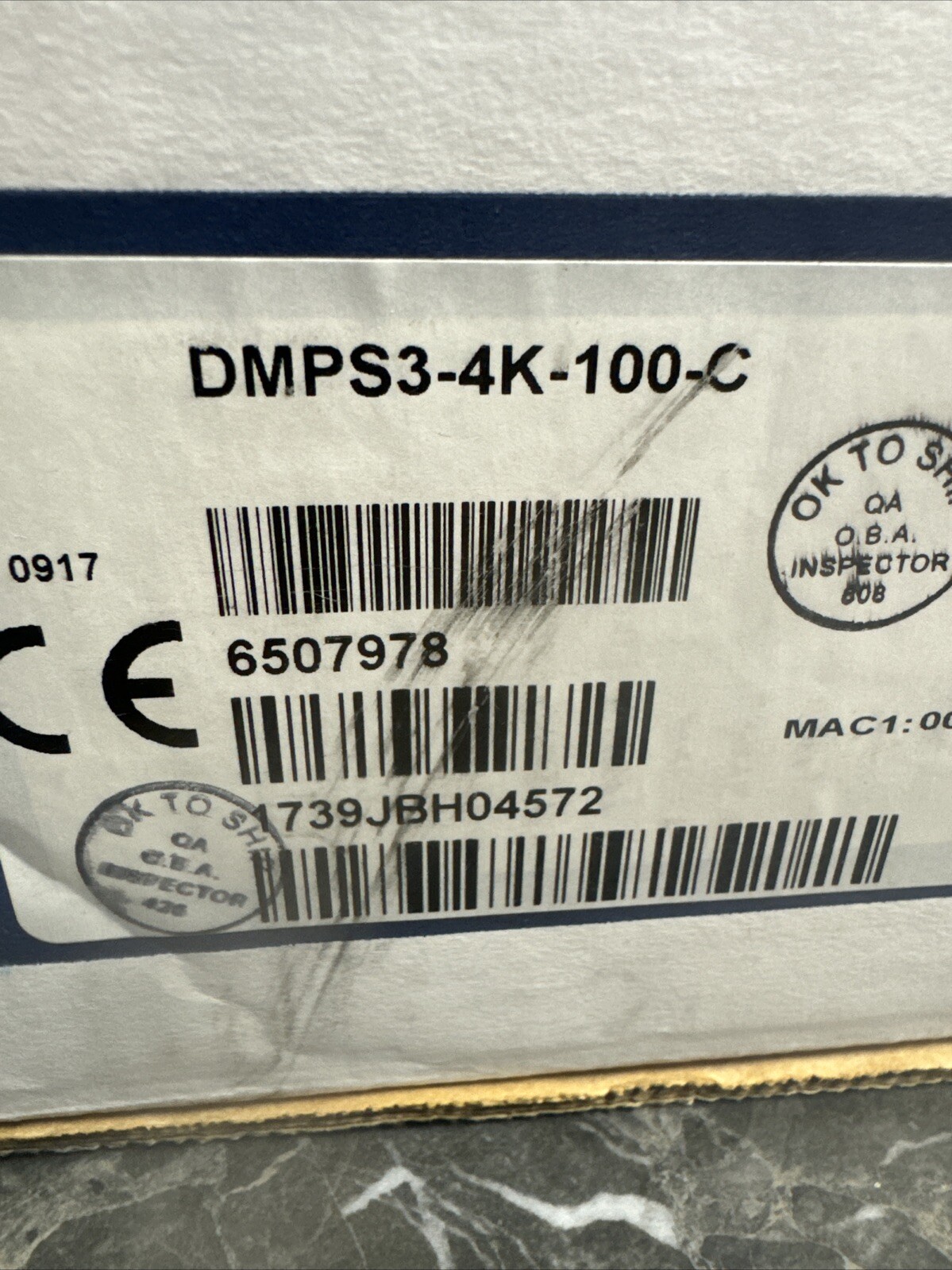 Crestron DMPS3-4K-100-C 3-Series Presentation System 100 4K DigitalMedia