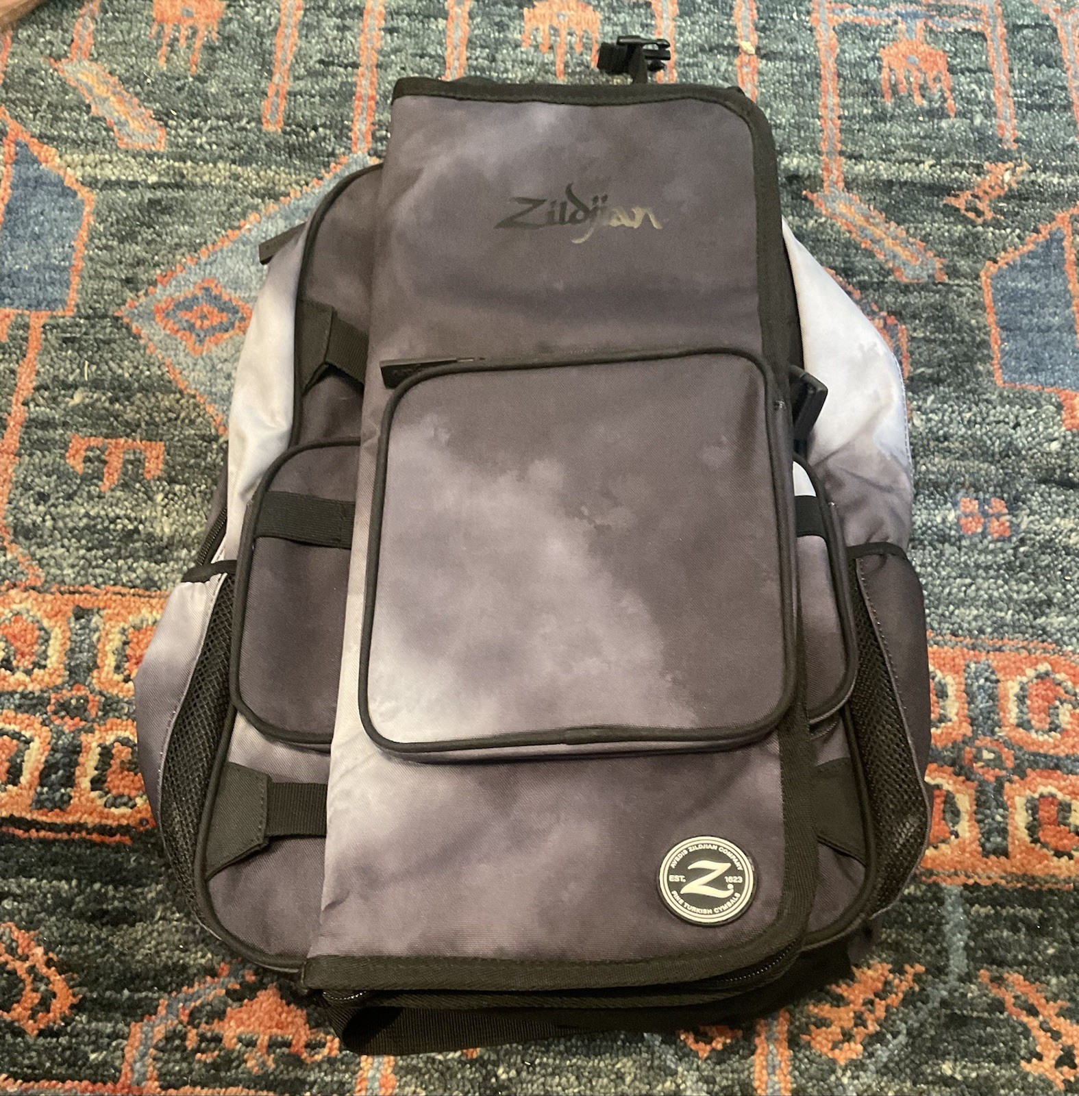 Zildjian Student Backpack and Stick Bag - Black Rain Cloud