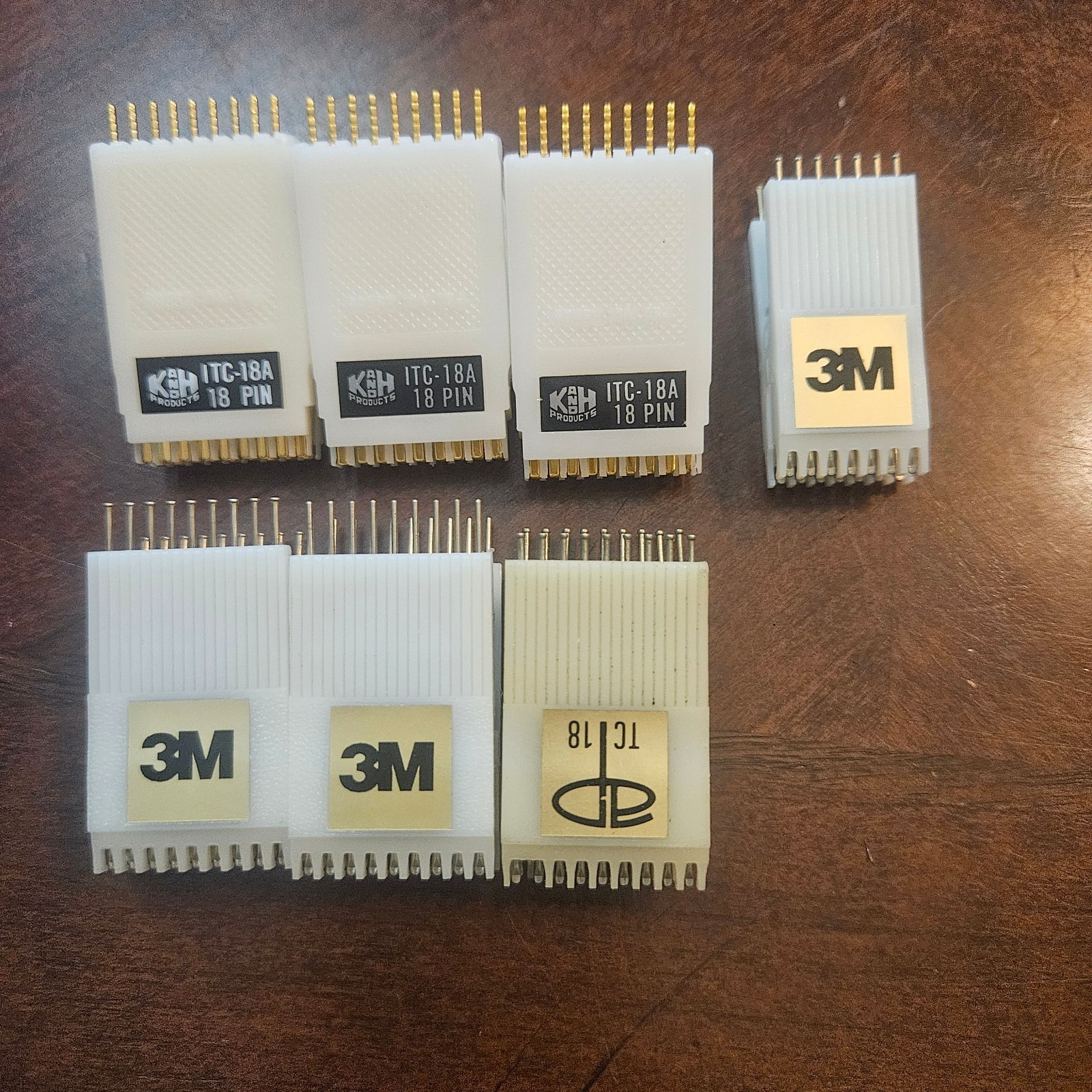 1 pc: IC Test Clip API 18-Pin DIP 3M AP K&H: 7 available